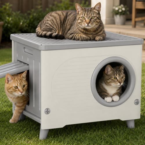 Extra large plastic weatherproof shelter