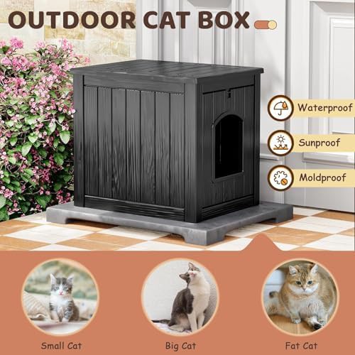 Sturdy insulated resin cat box — photo 3