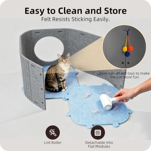 Thick felt scratch resistant cat bed — photo 5